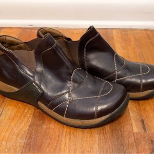 Romika Slip On Shoes Size 38 US 8 Women Leather Comfort Shoes Brown